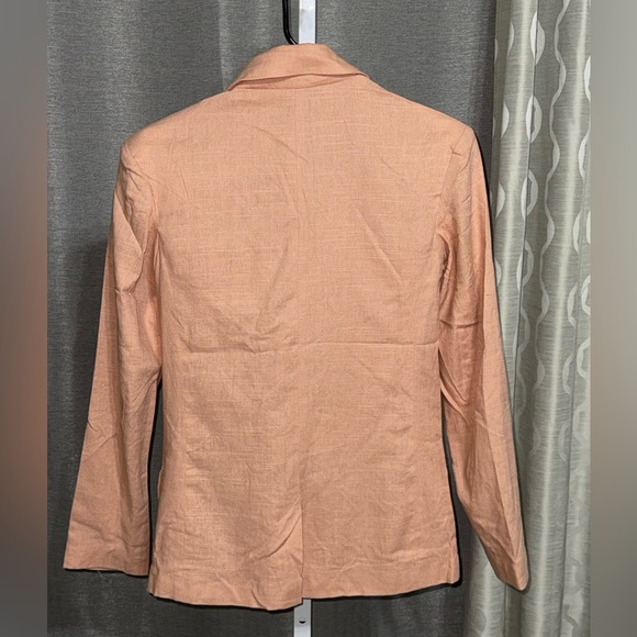 Anthropologie Bishop + Young Lotus Blazer and Matching Belted Shorts Set - Picture 4 of 6